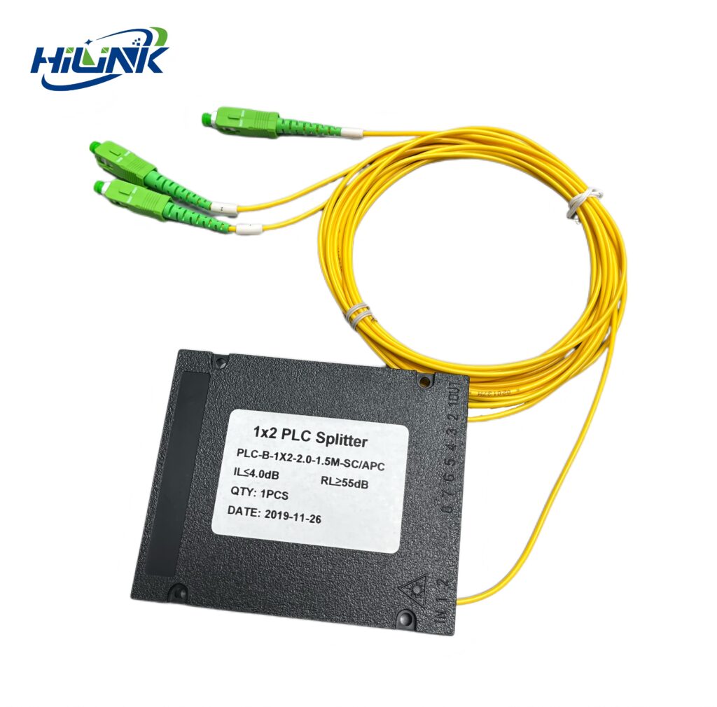 1×2 SC-APC ABS Box Type PLC Splitter - Accessaries - 浙江大山泵业集团有限公司